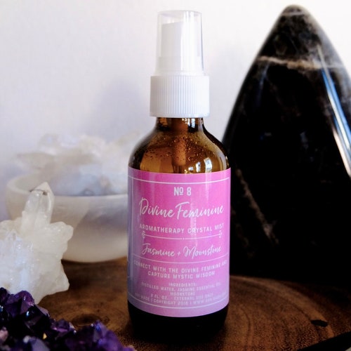 Divine Feminine Aromatherapy Spray Moonstone Jasmine Room Etsy