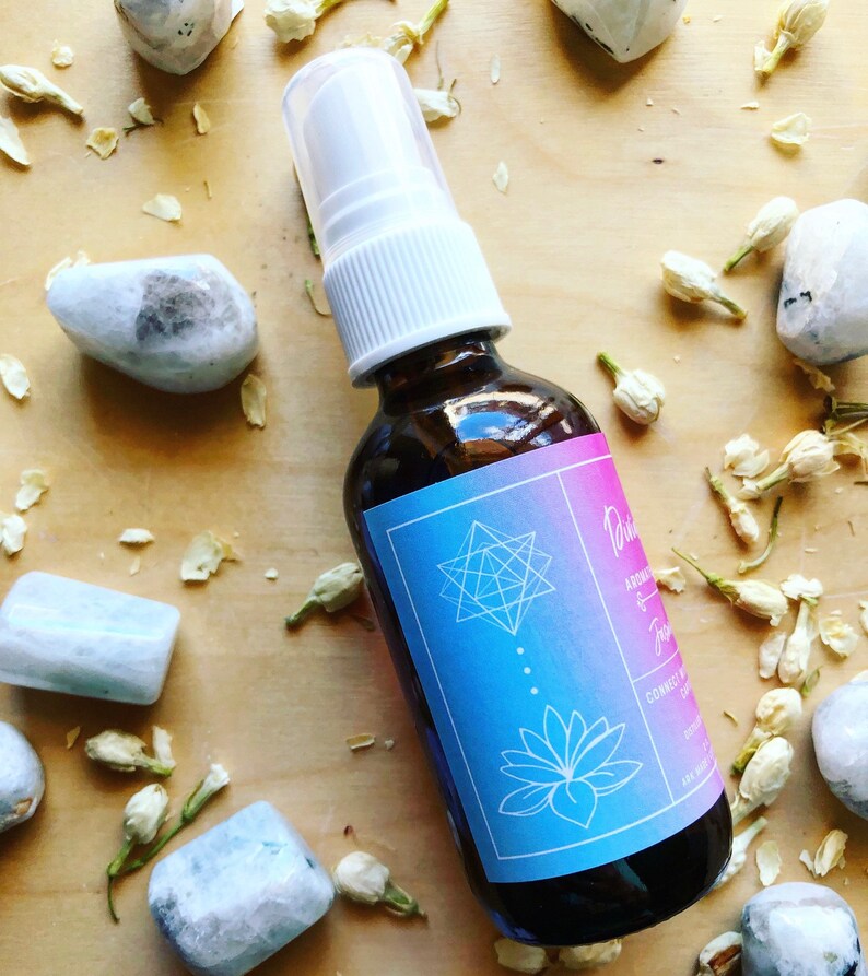 Divine Feminine Aromatherapy Spray Moonstone Jasmine Room Etsy