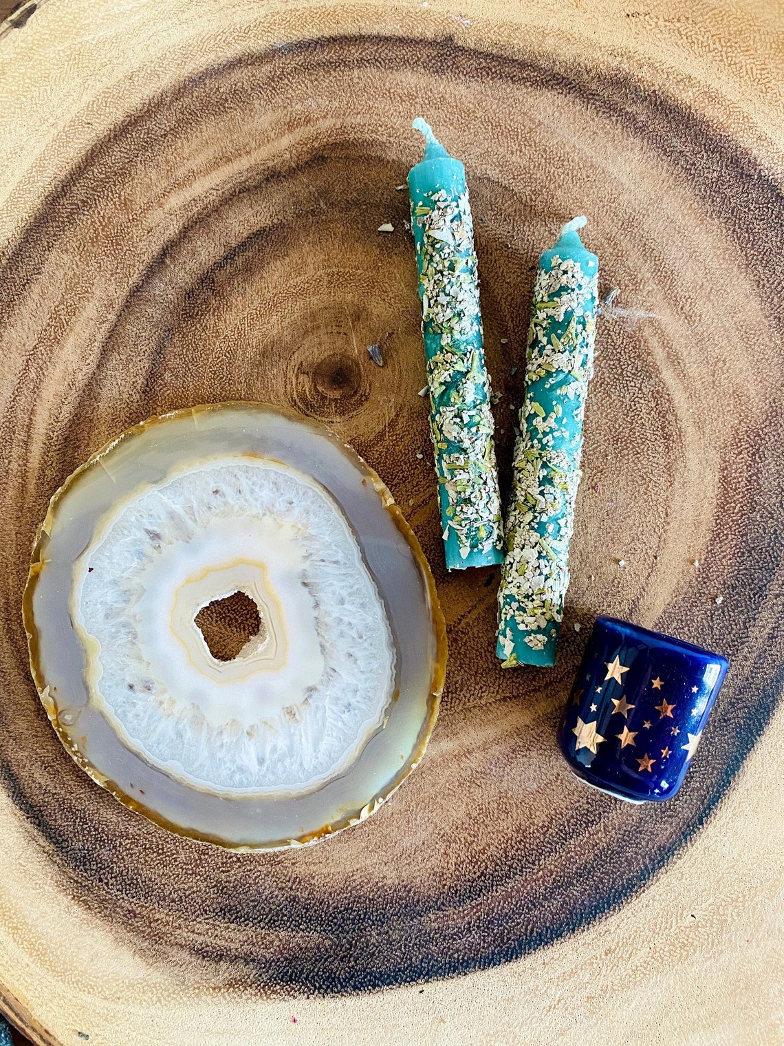 Successful Luck Ritual Candle Set Ritual Candle Rolled in Etsy