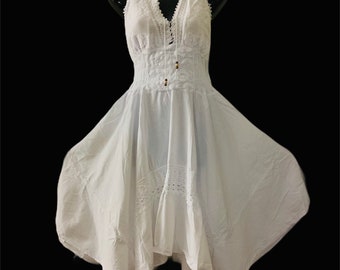 etsy white dress