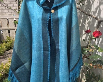 Poncho / mantella in lana di alpaca ( taglia unica )
