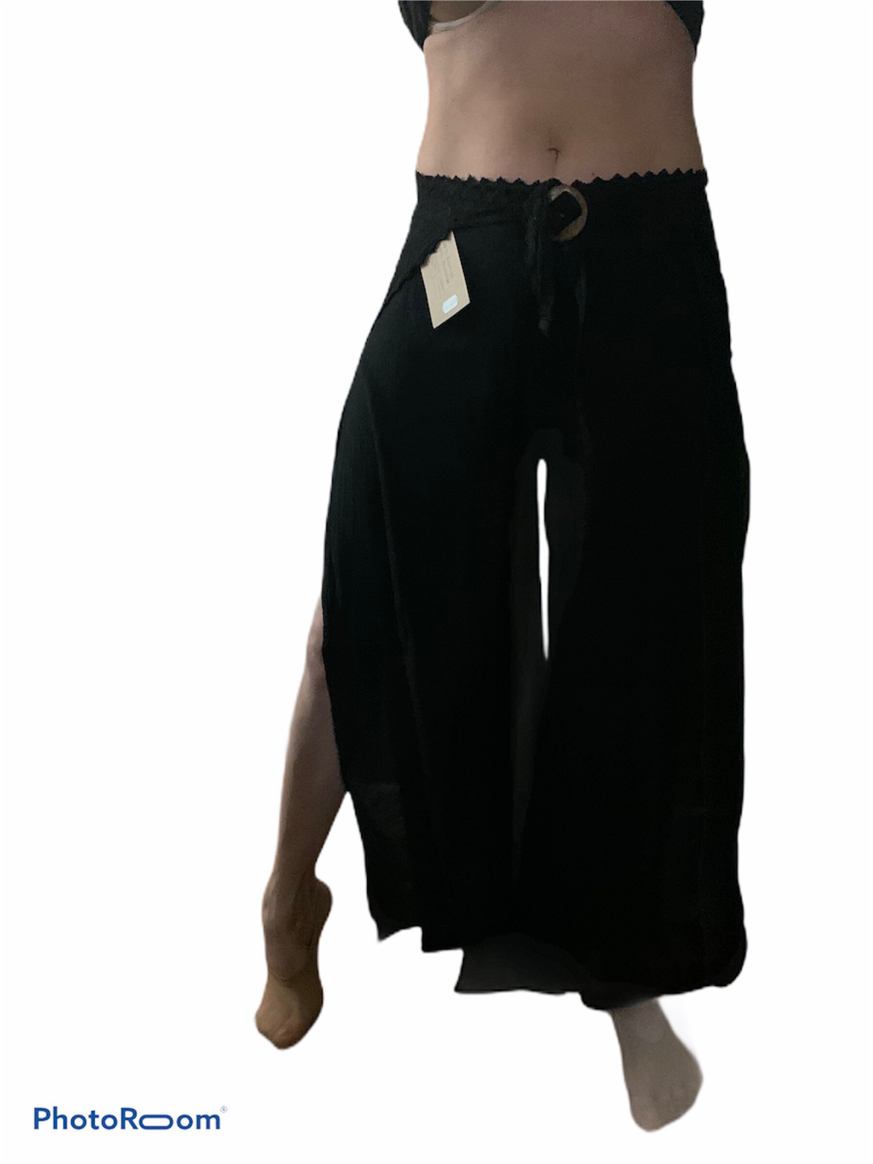 パンツ A MISTERY DIRECTION cotton wrap pants A MYSTERY DIRECTION | cotton wrap pants