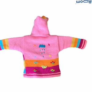 Fleece lined Happy sweaters children image 9