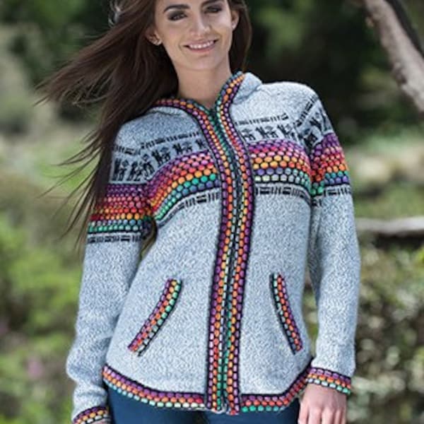 Alpaca wool panza sweater