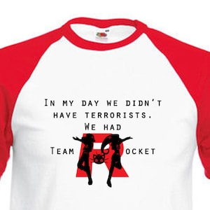 Team Rocket inspired T-shirt