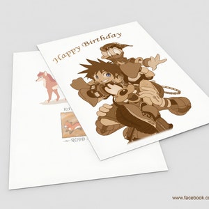 KH inspired Birthday Card #1