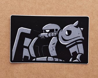 Zaku II Gundam Sticker: Anime Mecha Die-Cut Vinyl Decal