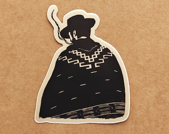 Clint Eastwood &#39;The Man With No Name&#39; Spaghetti Western Die-Cut Vinyl Sticker