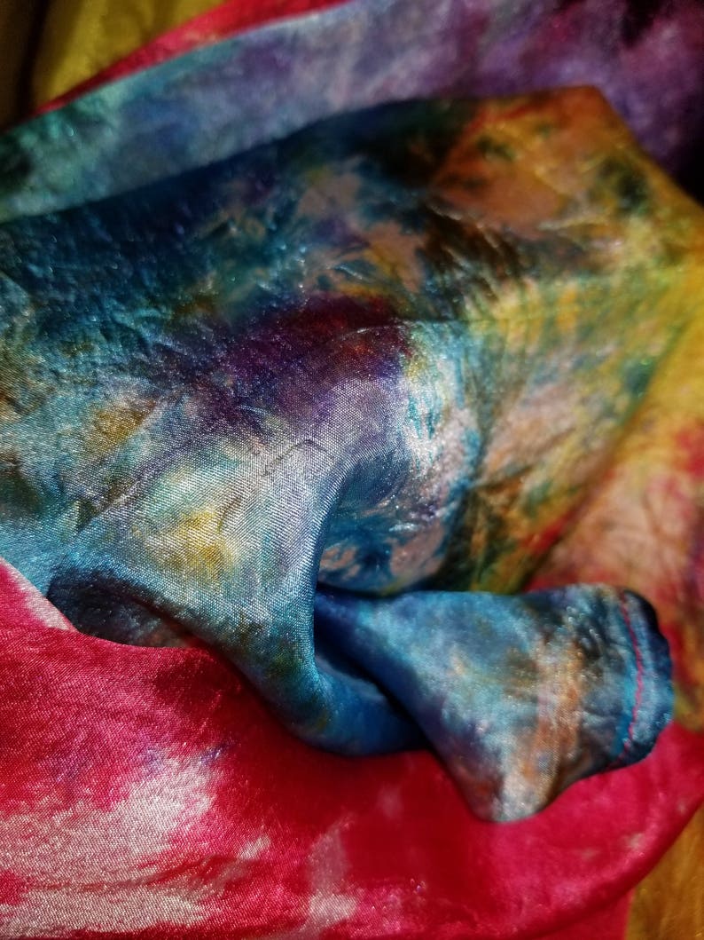 Silk worship Dance Flag set silk new covenant rainbow | Etsy