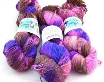 GP:239EUR/kg Alpaca Sock - "Palmera", hand-dyed sock yarn