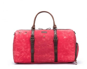 Travel bag DELLA Q - salmon -