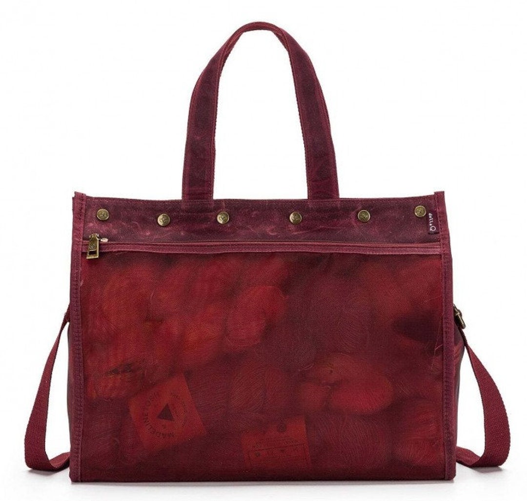 Fourre-tout en maille Maker's ROUGE France