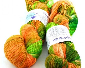 CP:239EUR/kg Alpaca Sock - "Nelly", hand-dyed sock yarn