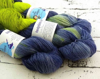 Karoo Sock - "Fennel", hand-dyed sock yarn
