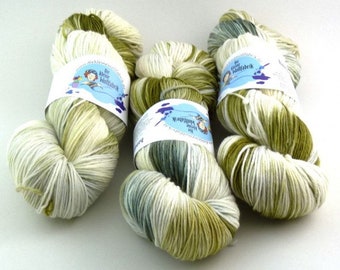 GP:206EUR/kg cuddly sock yarn Hightwist, 6-ply 150g "Whitefeed" (Atelier Zitron)