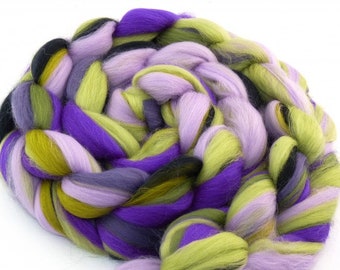 GP: pettine merino multicolore 119EUR/kg "giglio verde", tira a pettine, fibra in fiocco