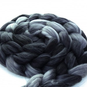 multicolor Merino-Kammzug &quot;Mr. Grey&quot;
