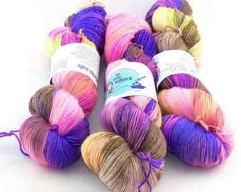 GP:239EUR/kg Alpaca Sock - "Sweetwings", hand-dyed sock yarn