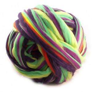 multicolor Merino-Kammzug &quot;Bloom&quot;