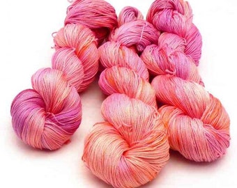 GP:209EUR/kg hand-dyed soft cotton, cotton "Flora"