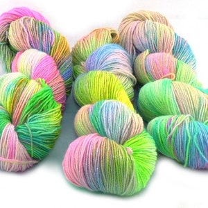 GP:189EUR/kg Sock yarn with glitter &quot;Stormy&quot;