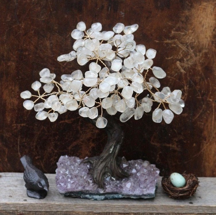 Large Crystal Bonsai Tree