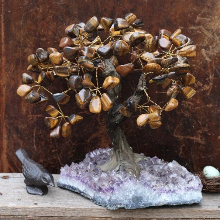 Large Crystal Bonsai Tree