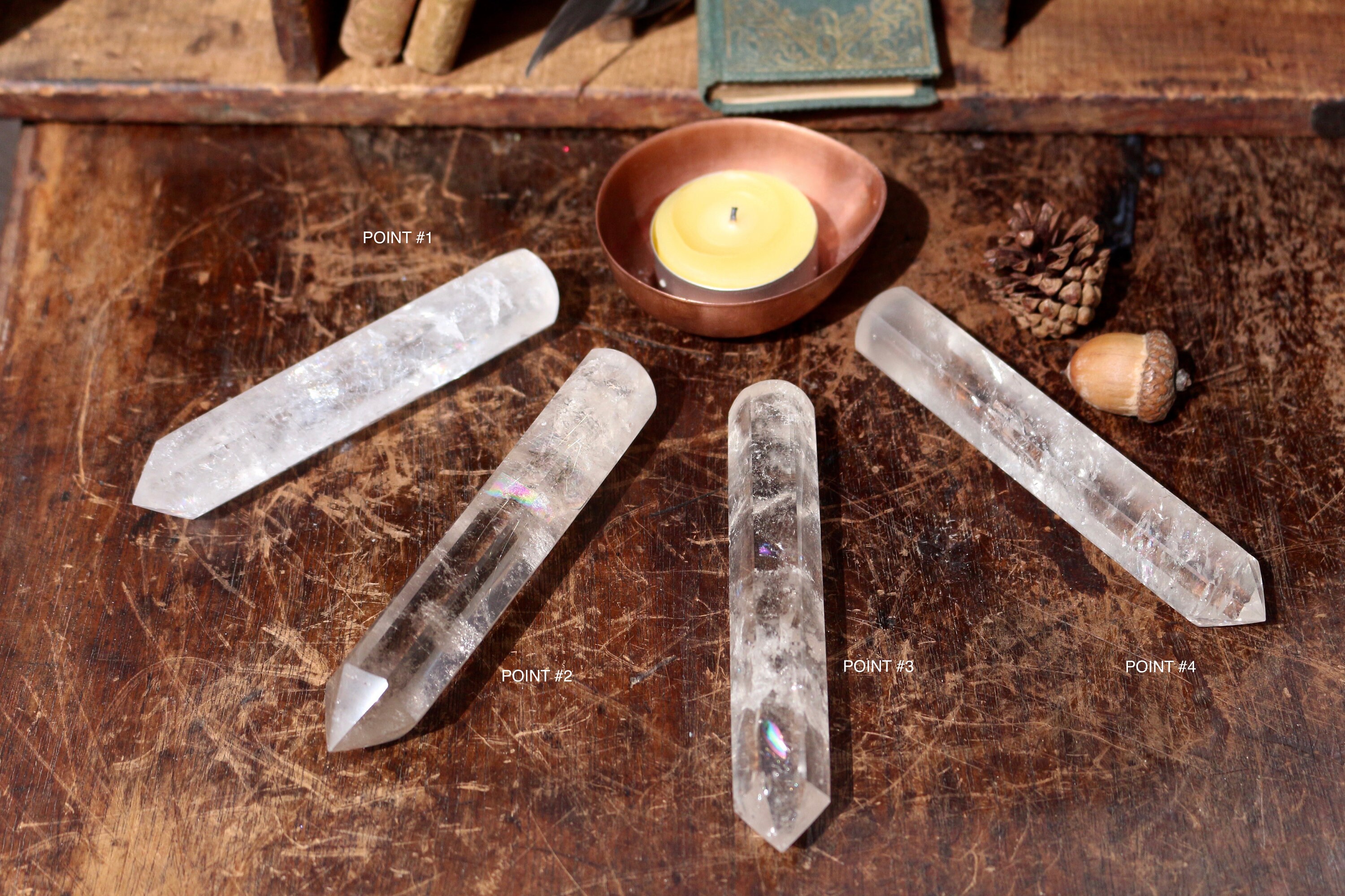 4 inch quartzcrystal wand 4 inch quartzcrystal wand