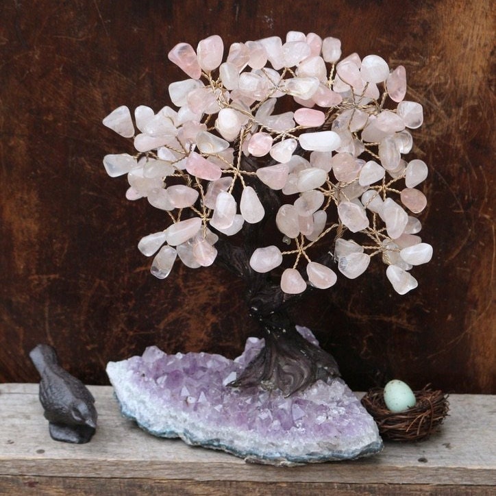 Large Crystal Bonsai Tree