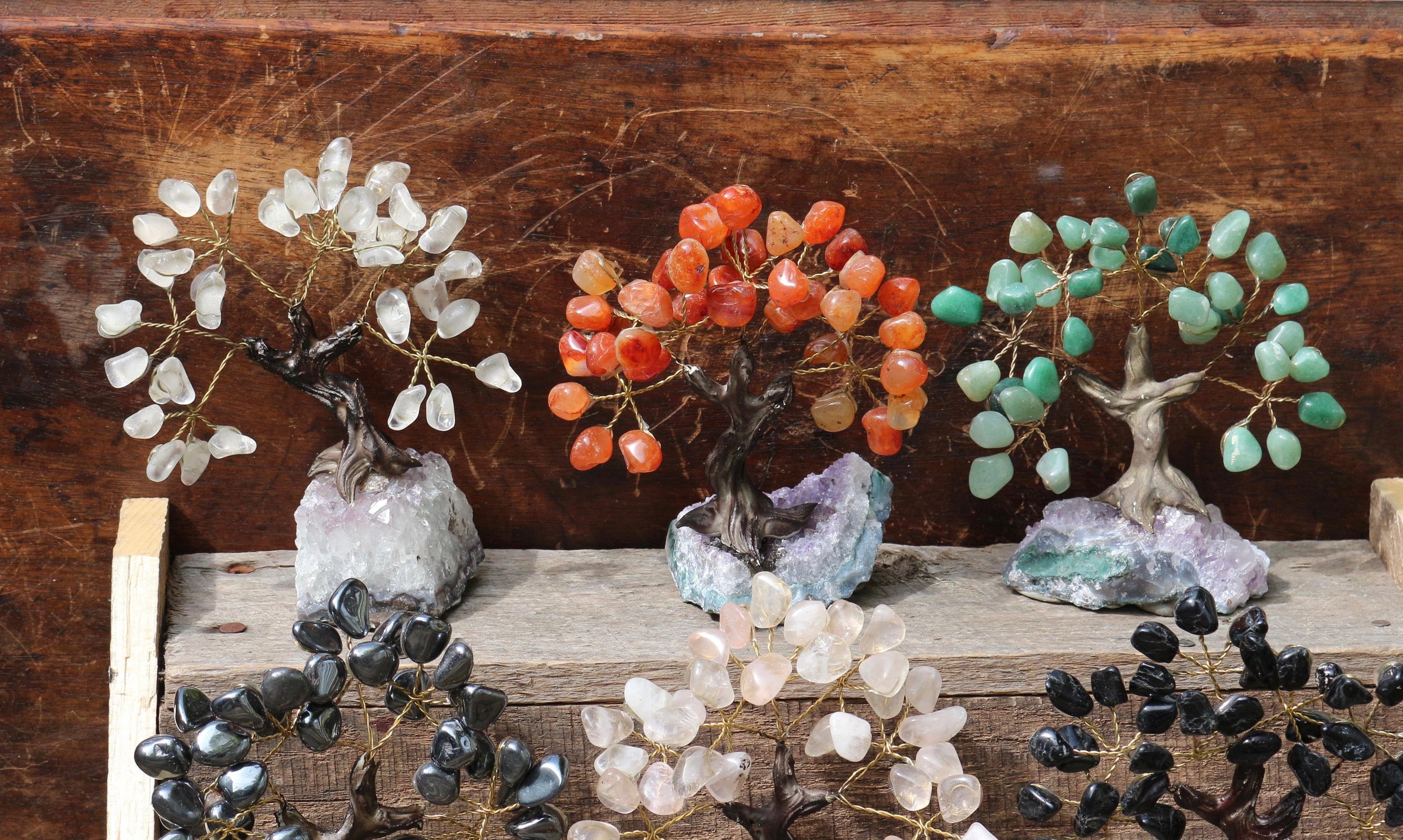 Small Crystal Bonsai Trees