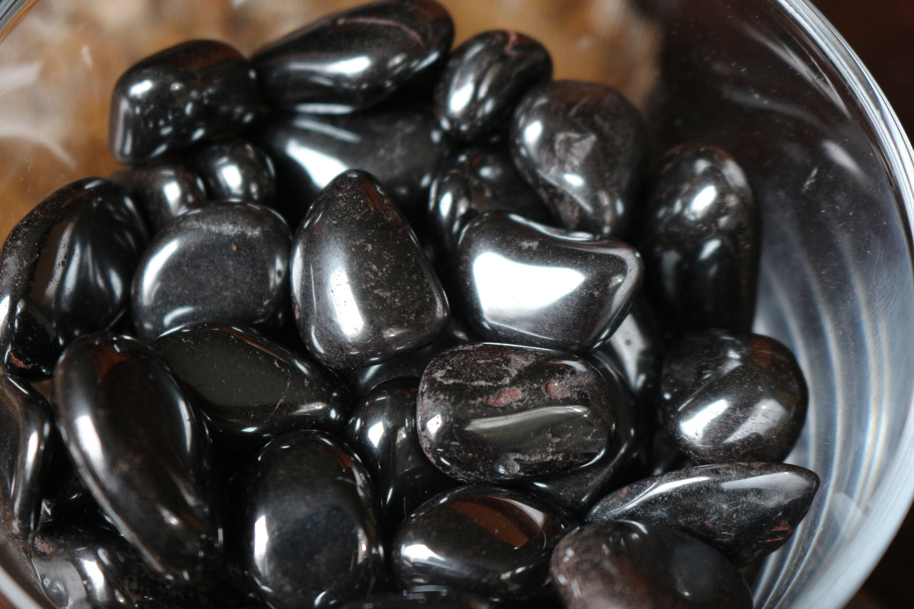Polished Hematite Stones