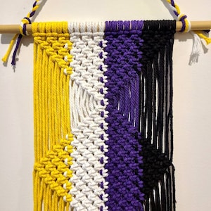LGBTQ+ Pride Macrame Wall Hanging *All Flags Available*