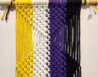 LGBTQ+ Pride Macrame Wall Hanging *All Flags Available*