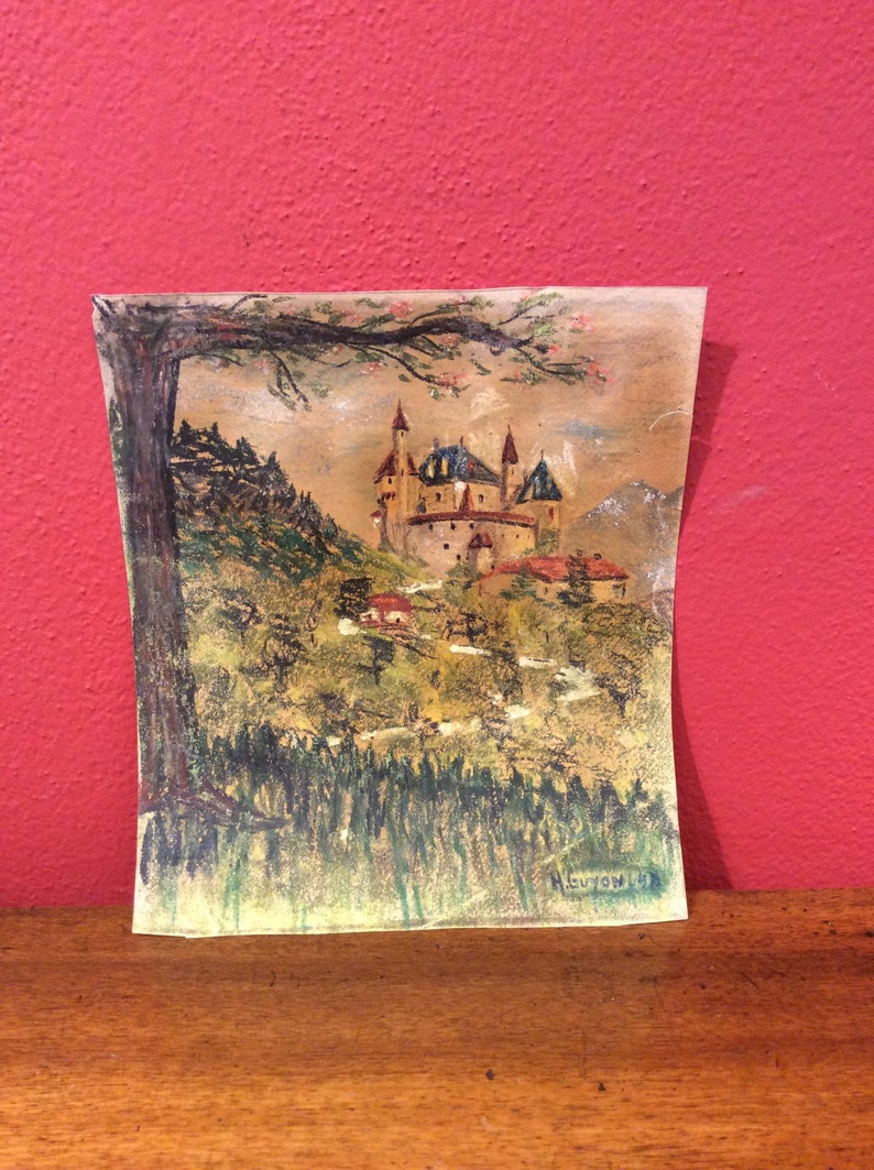Drawing Fairy Tale Castle