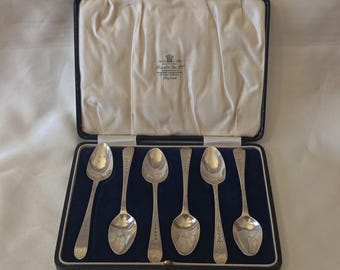 11 Petite Cuillères en Métal Argenté Christofle Modèle