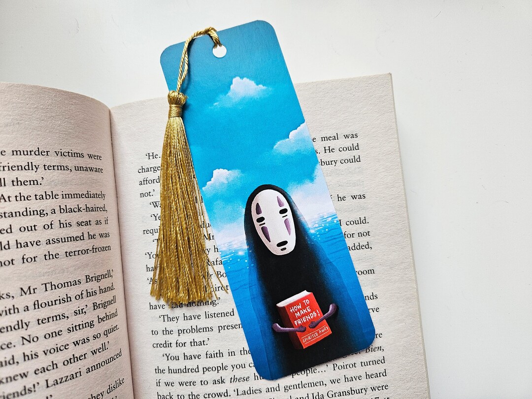 Bookmark Anime Movie Stationery Anime Inspired Kawaii Bookmarks Cute