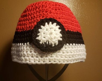 Pokeball Beanie Hat