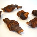 Solid wood burl Tree Root burl set of 6 pieces Unique wooden tree pieces home decor craft woods Exotic rare burls for craft and art design