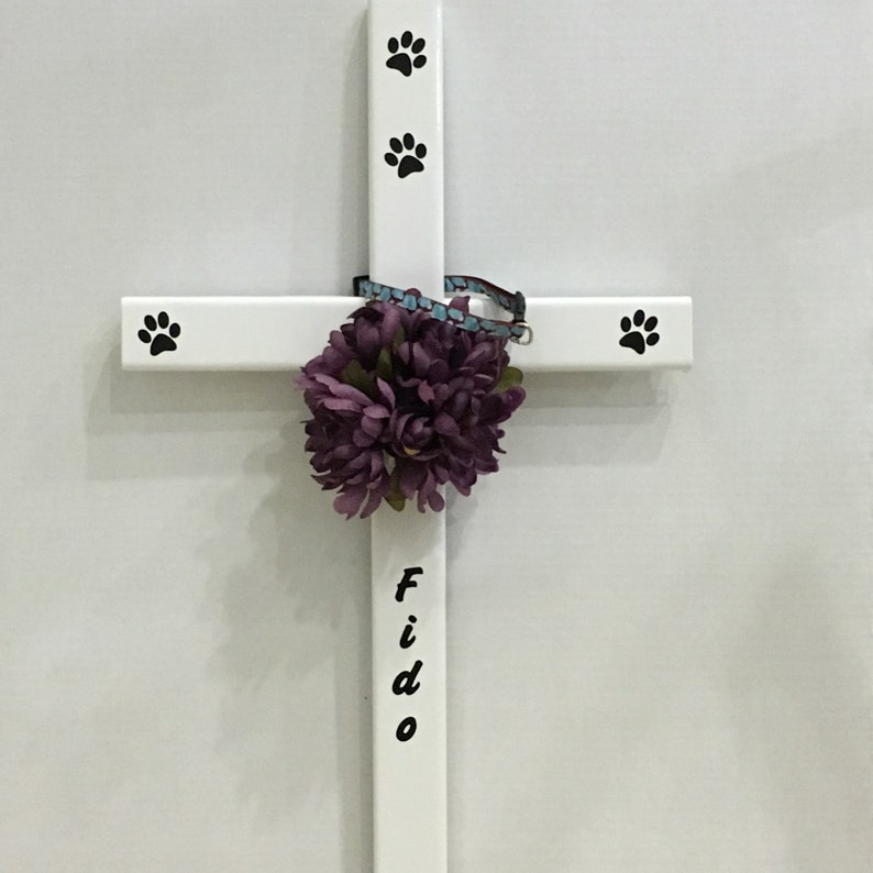 Pet Memorial Cross roadside cross grave site cross cemetery Etsy