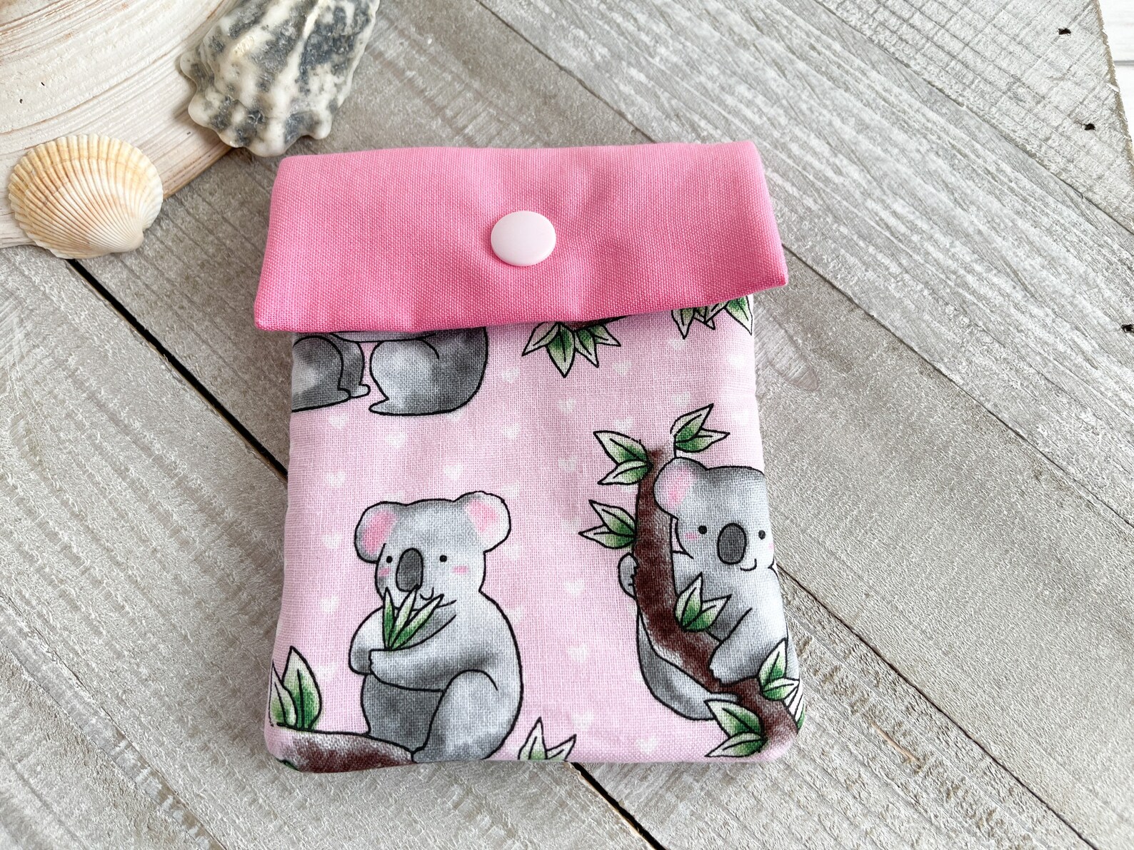Koalas Mini Pouch Bag with Snap Closure for Makeup Personal Etsy