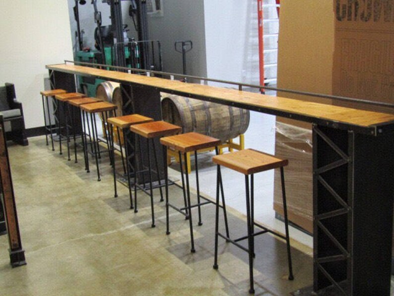 Custom Bar restaurant furniture Brewery bars Office Etsy