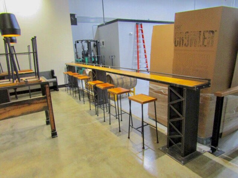 Custom Bar restaurant furniture Brewery bars Office Etsy