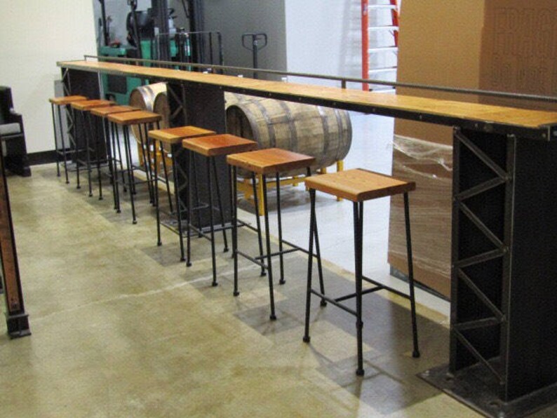 Custom Bar restaurant furniture Brewery bars Office Etsy