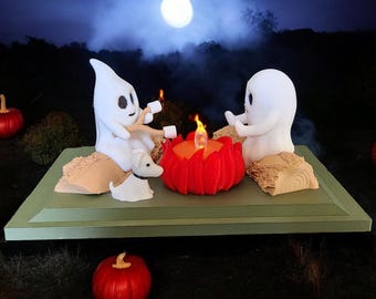 Campfire with Friendly Ghosts 3D-PRINTED