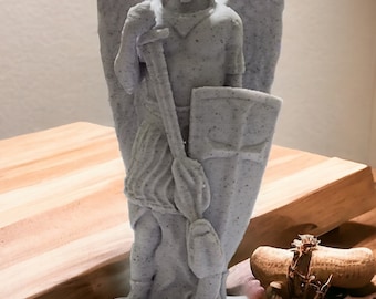Saint Michael Statue 3d printed Catholic Statue