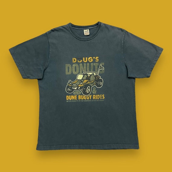 Vintage 90s Fossil Brand Shirt Dune Buggy Dougs D… - image 1