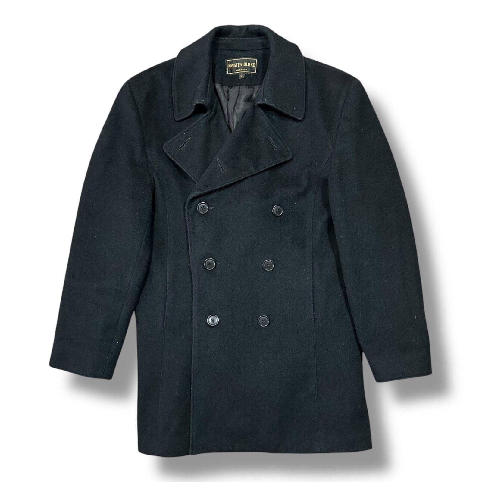 アメリカ古着　KRISTEN BLAKE ピーコート Kristen Blake Coat - Etsy