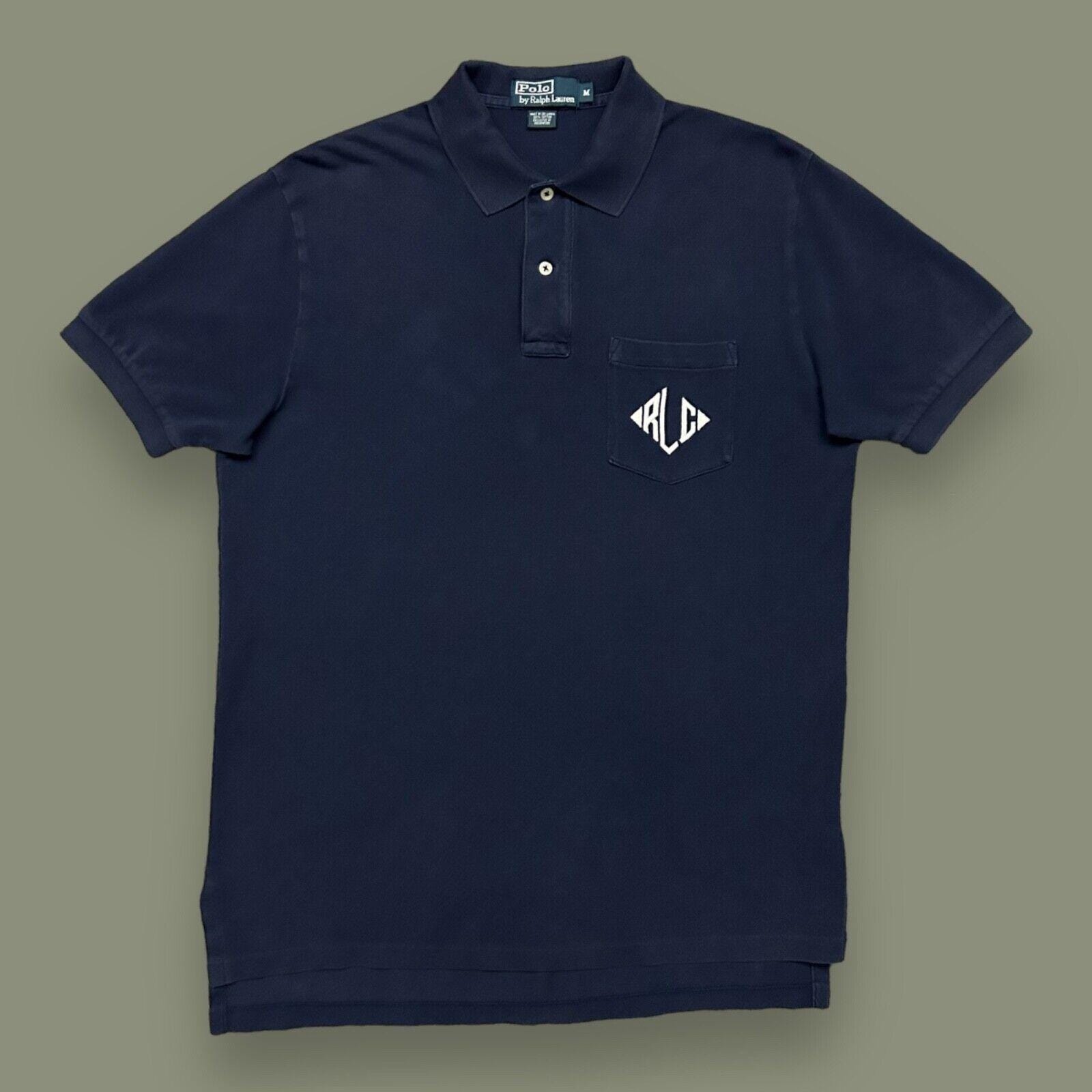 Vintage Polo Ralph Lauren Polo Shirt 80s 90s Preppy Collared RLC 