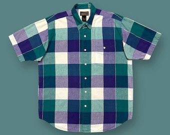 EDDIE BAUER Chemise classique à manches courtes pour homme en