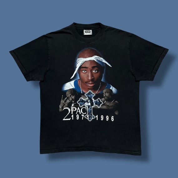 Vintage 2pac Shirt Rap Tee 90s RIP Tupac Shakur 1996 Legends